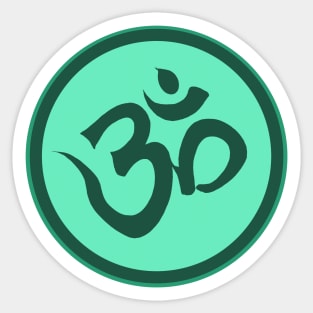 Om Spirituality Awareness Meditation Yoga Sticker